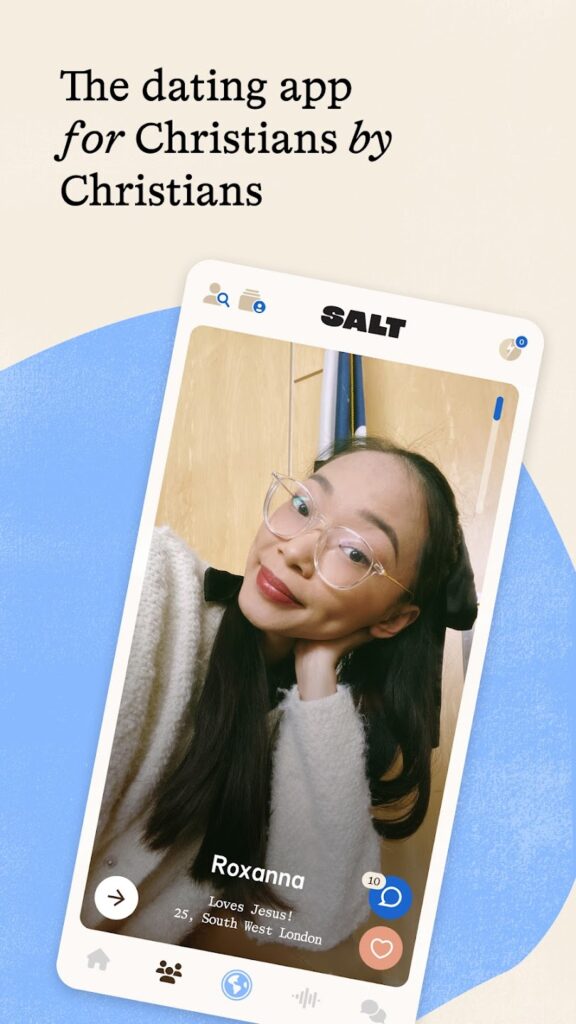 The dating app for Christians by Christians.